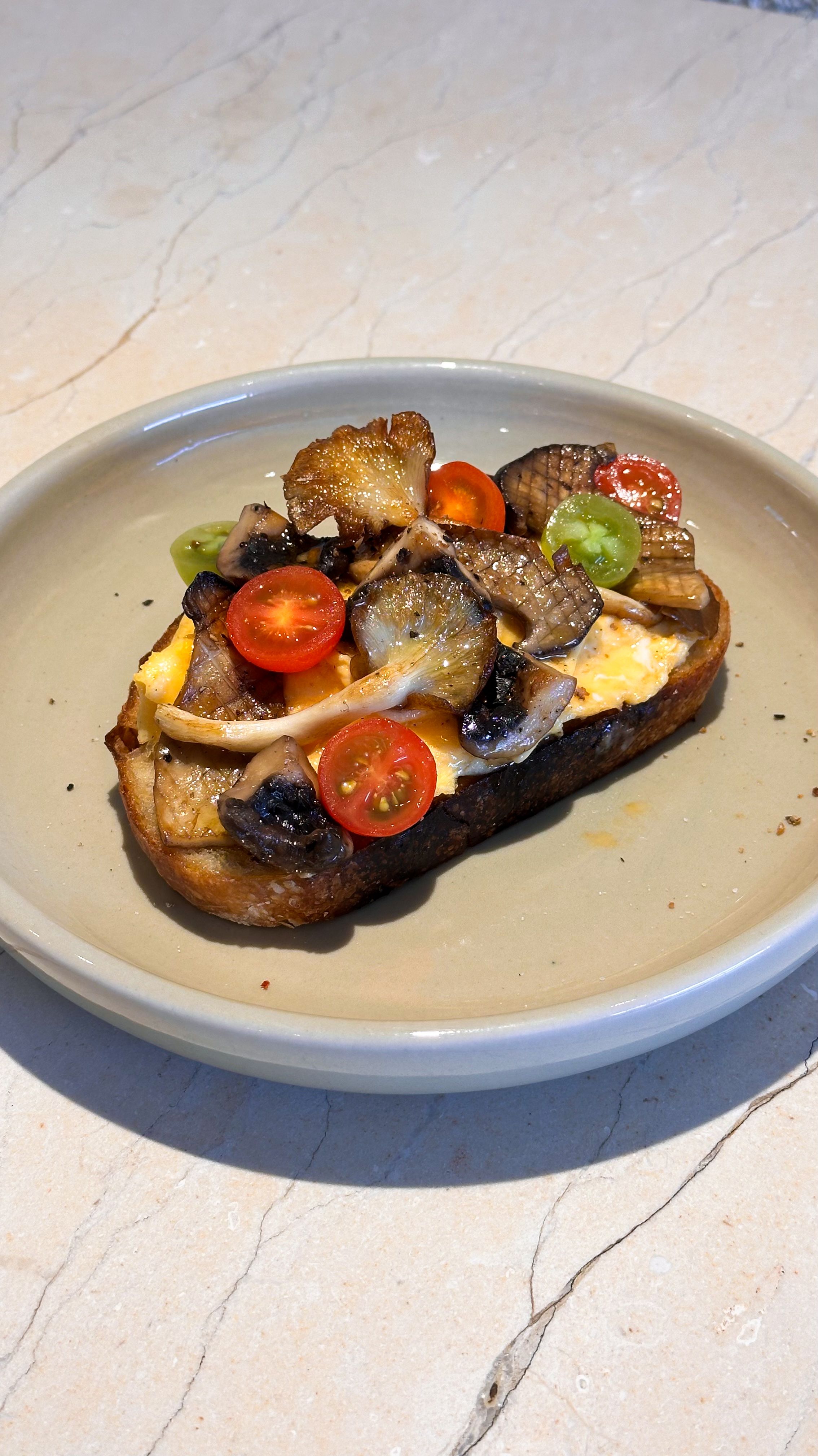 Mushroom & Friends Toast