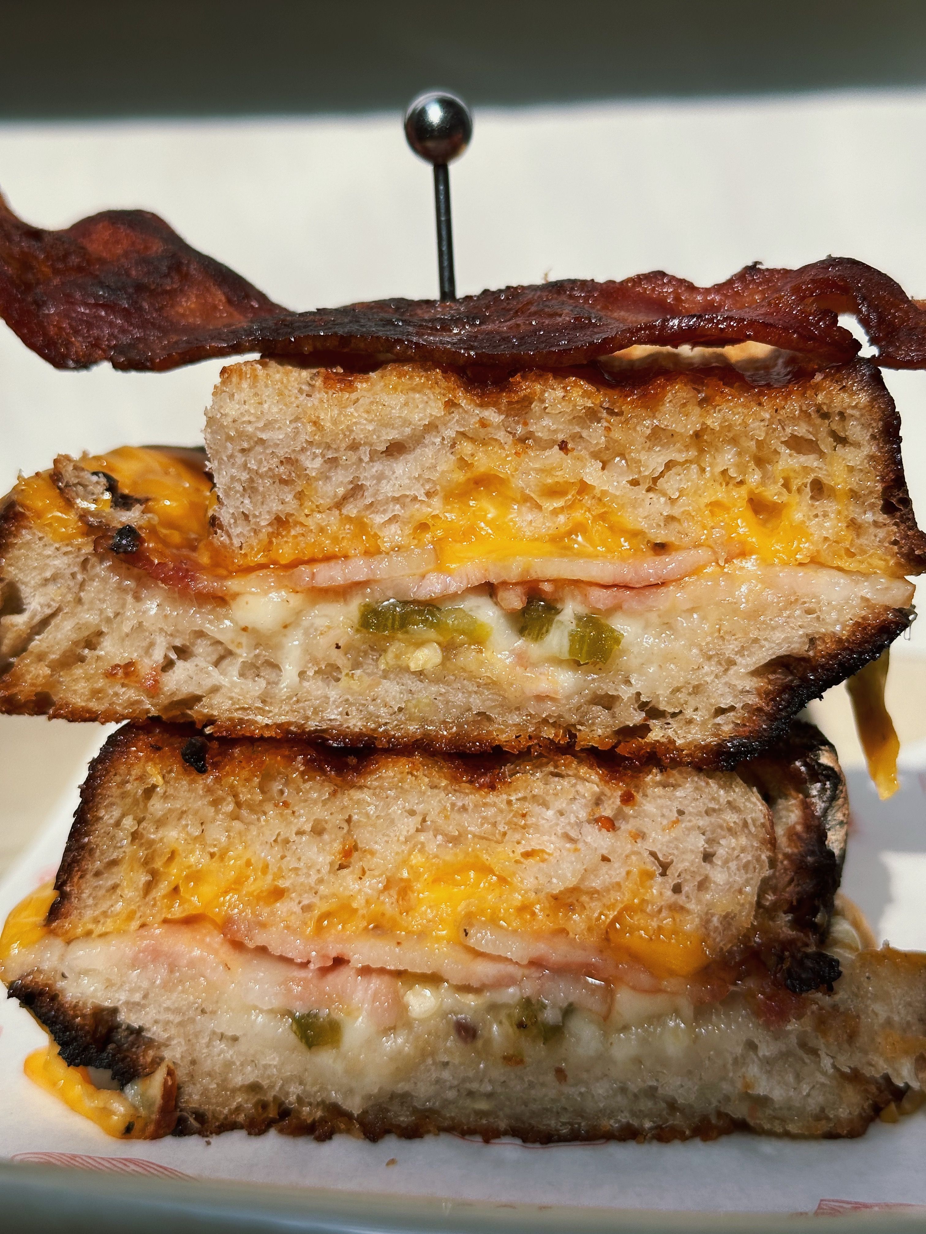 Ultimate Bacon Grilled Cheese Sandwich