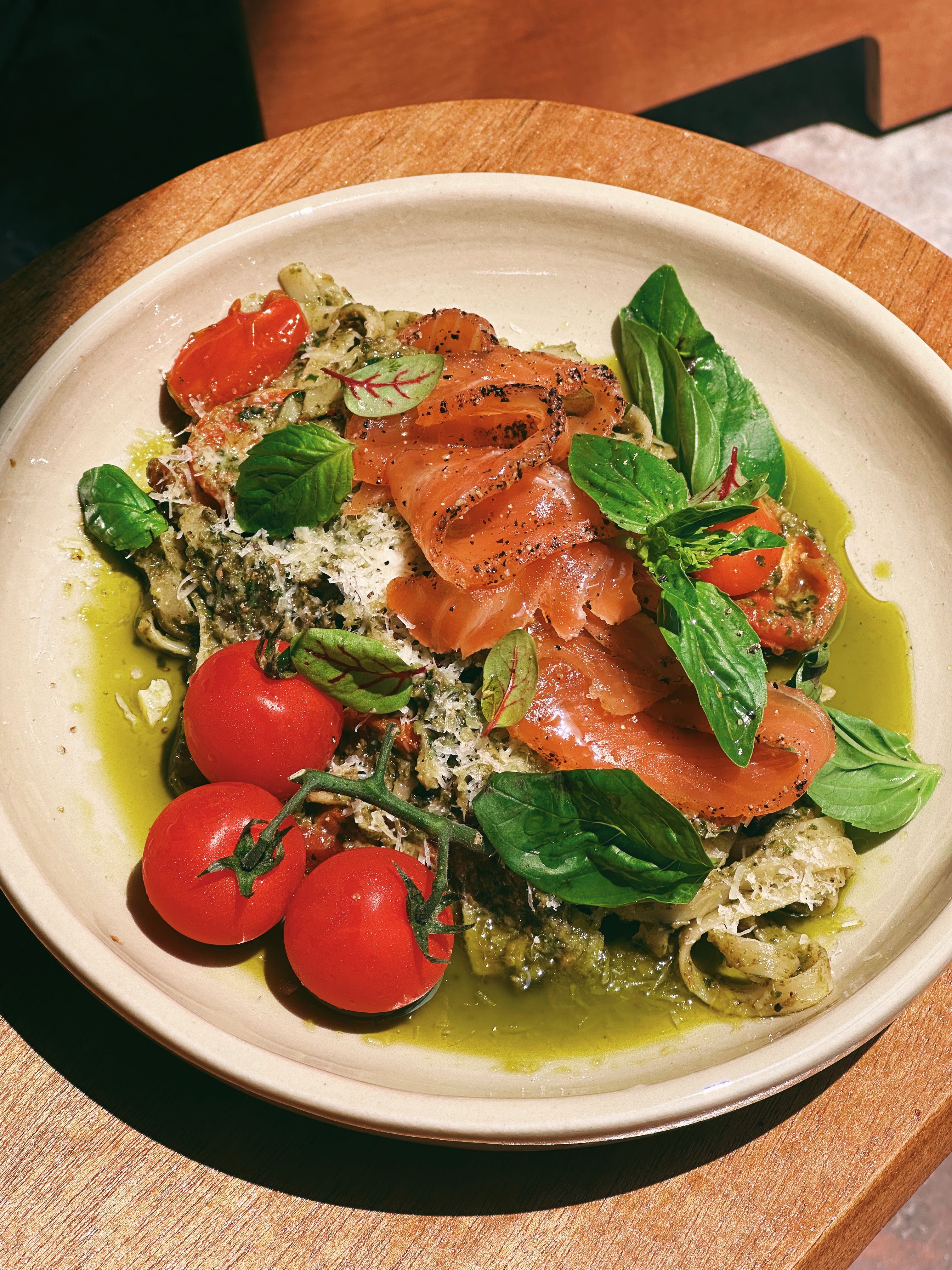 SMOKED SALMON PESTO