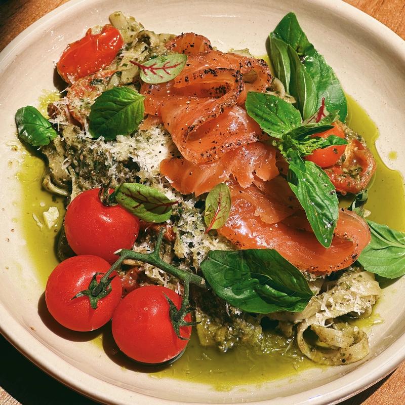 SMOKED SALMON PESTO