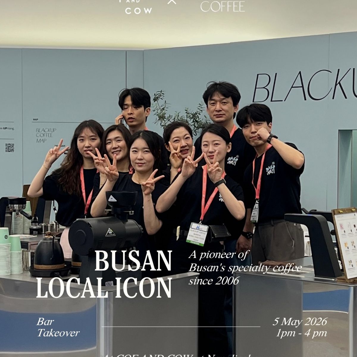 Bar Takeover ครั้งที่ 3 ของ COF AND COW x BLACKUP COFFEE