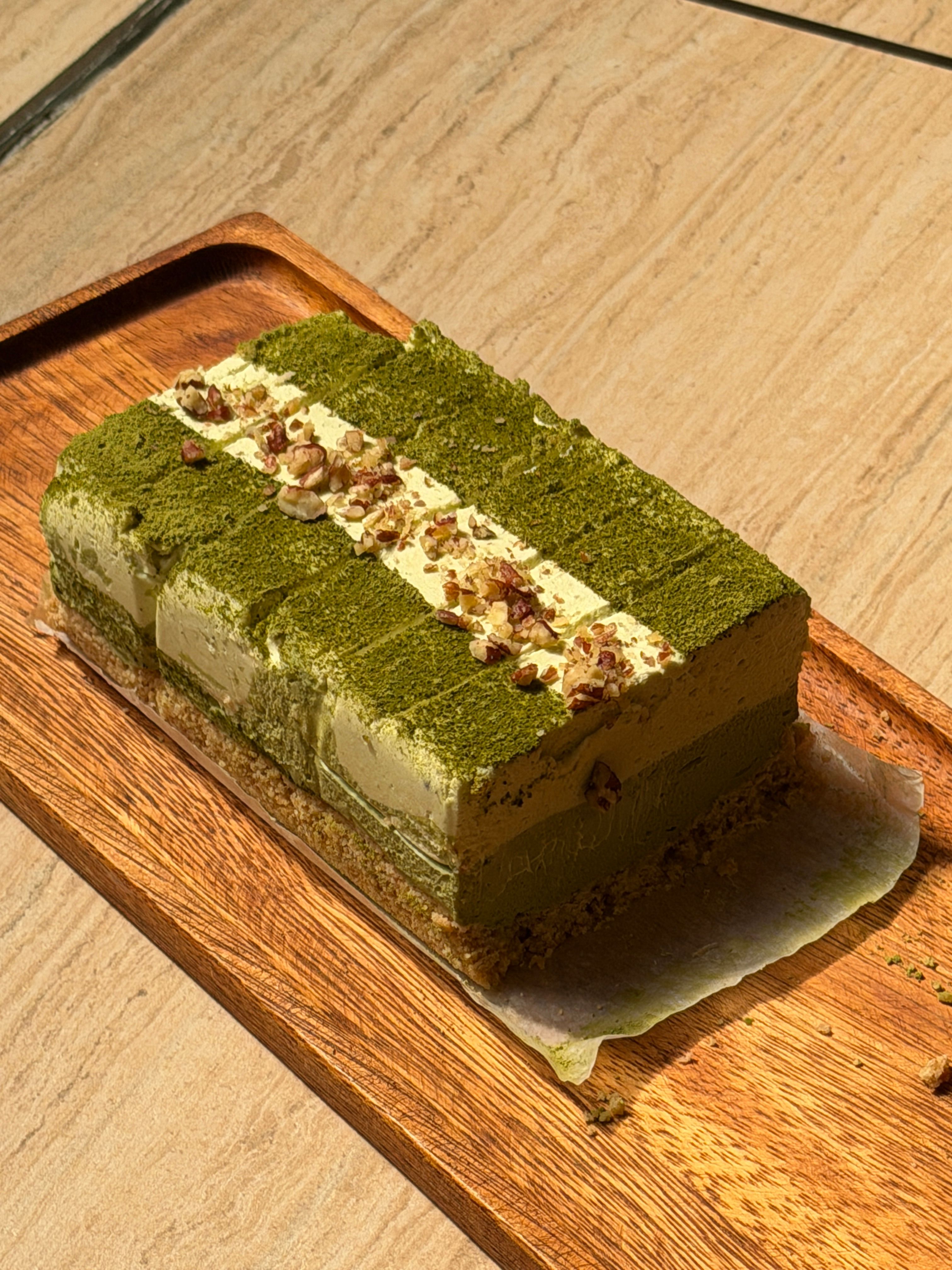 Japanese Matcha Cheesecake