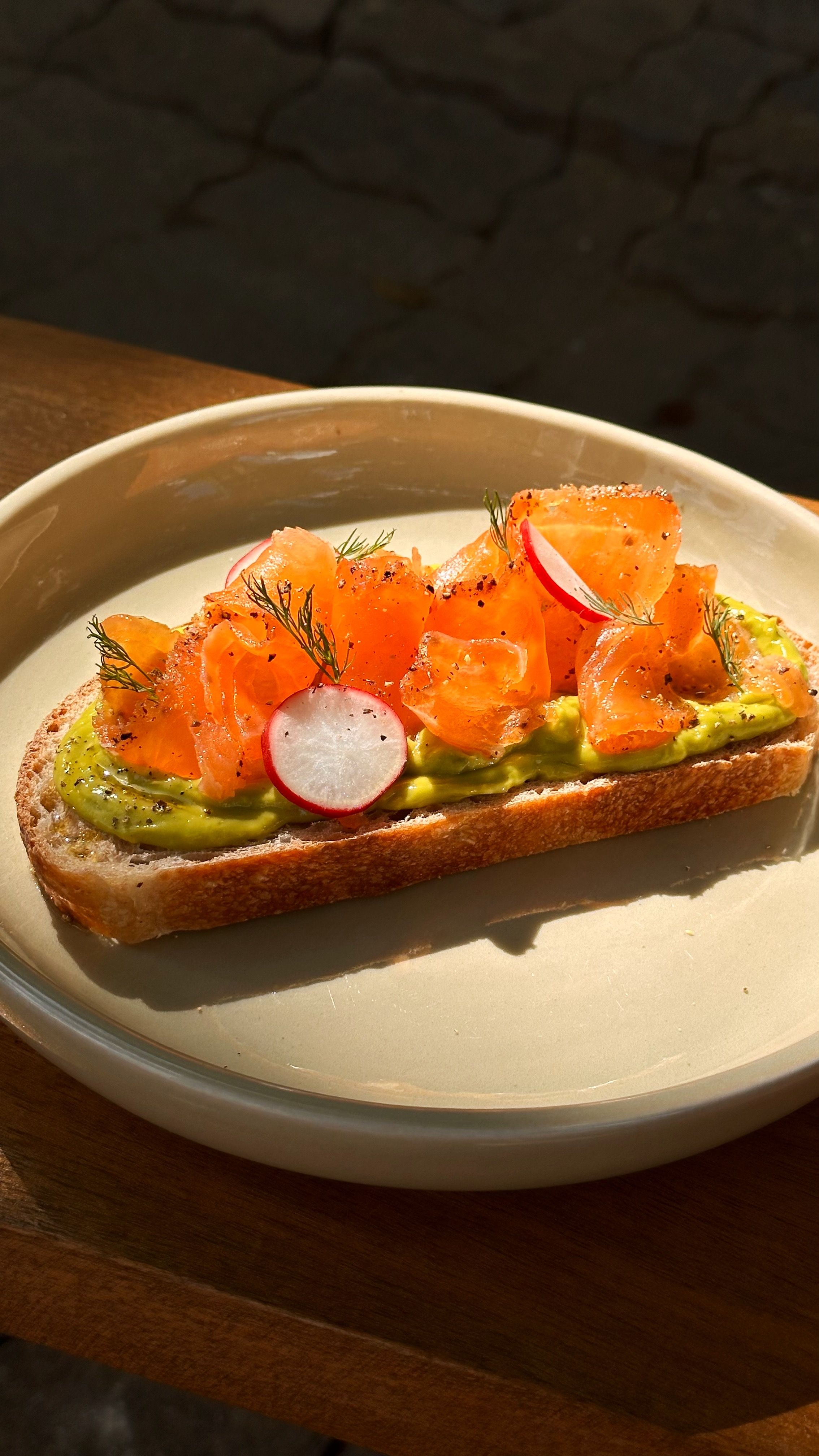 Avocado & Salmon Toast