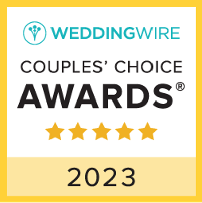 WeddingWire Couples' Choice Award 2023