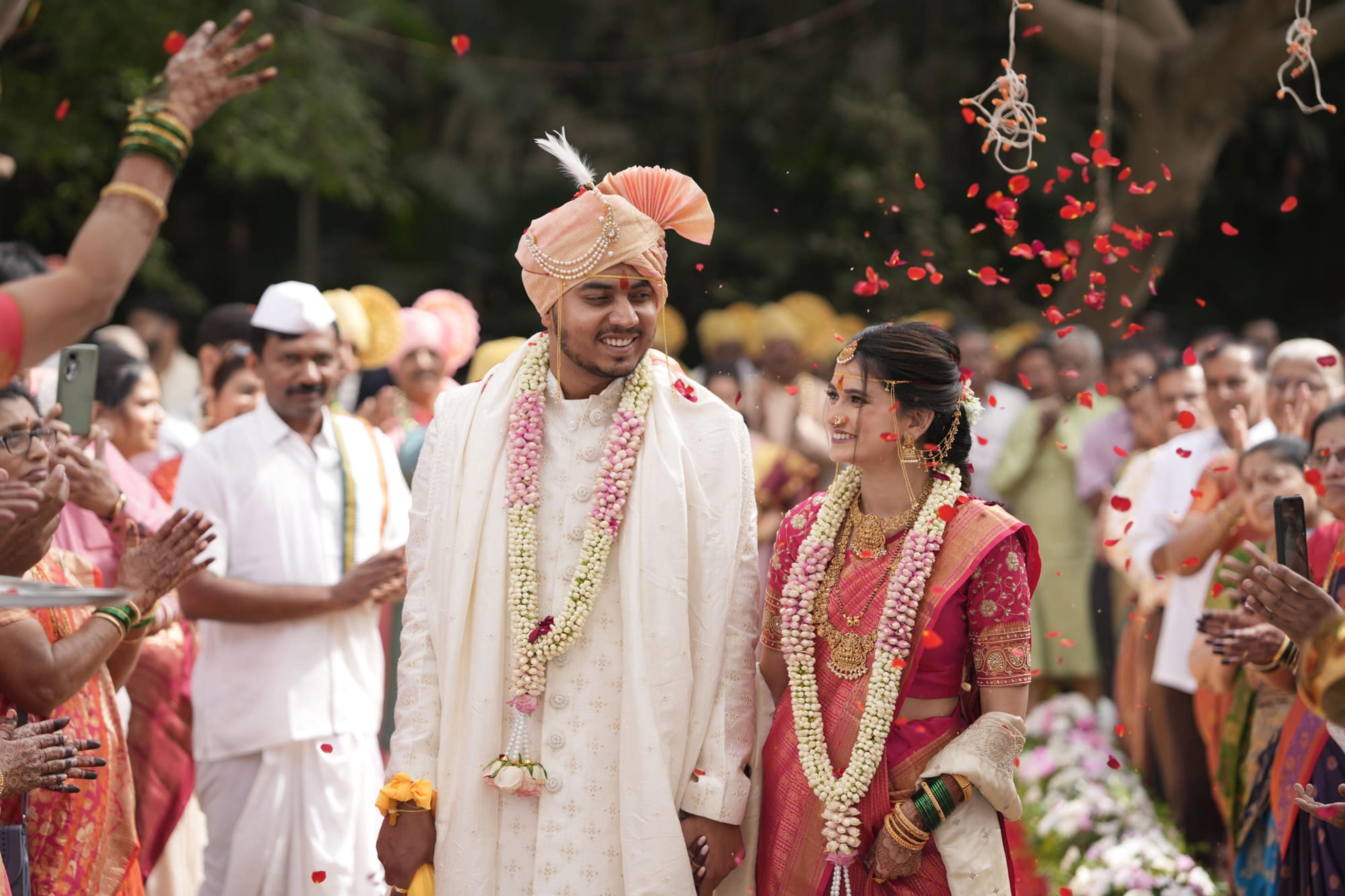 A still moment from Supreet & Neha's day