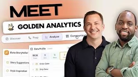 Meet Golden Analytics, an AI-Native BI tool: With Francois Ajenstat