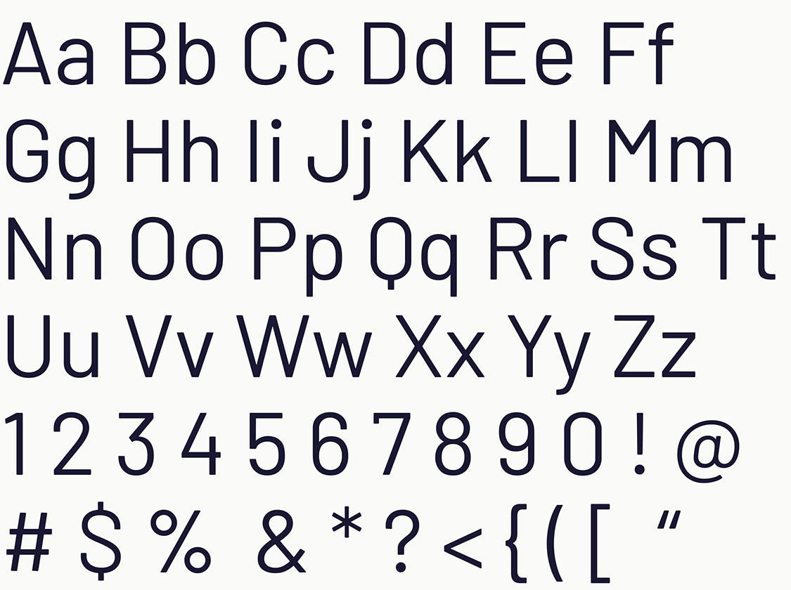 Barlow Is Our Primary Brand Typeface