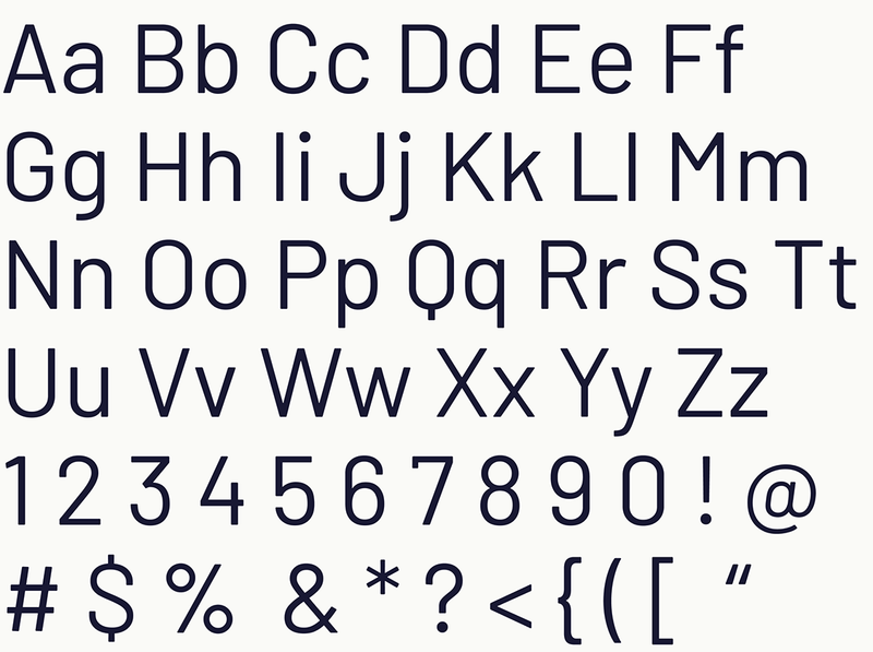 Barlow is our primary brand typeface.