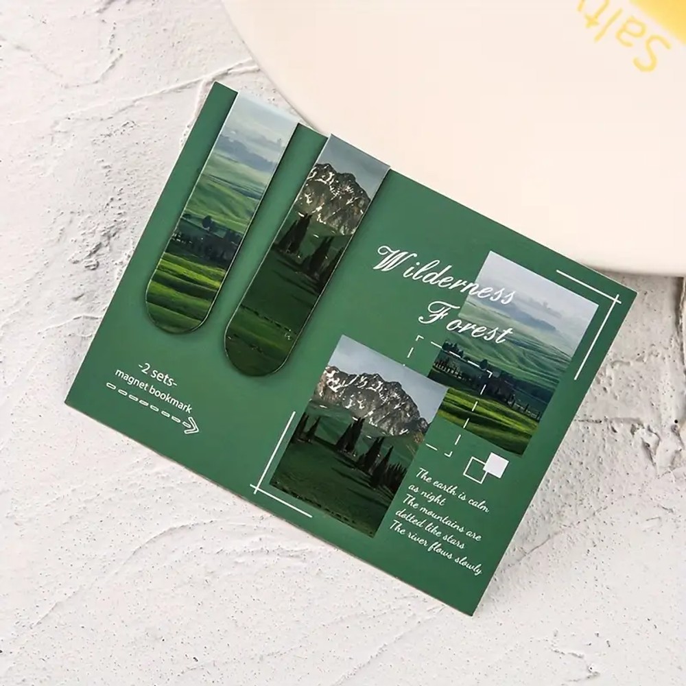 Набір магнітних закладок Wilderness Forest