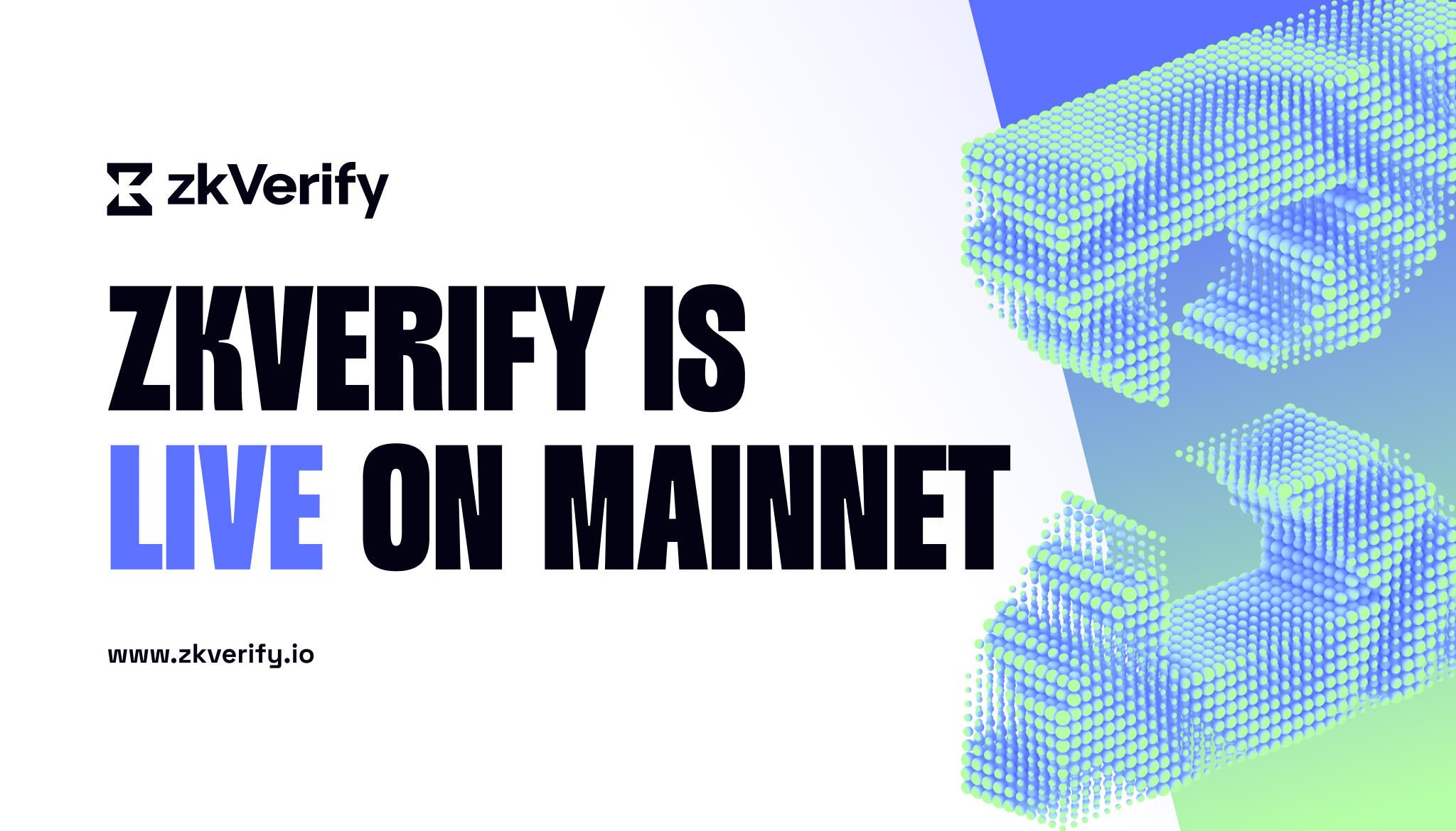 an advertisement for zk verify is live on mainnet .