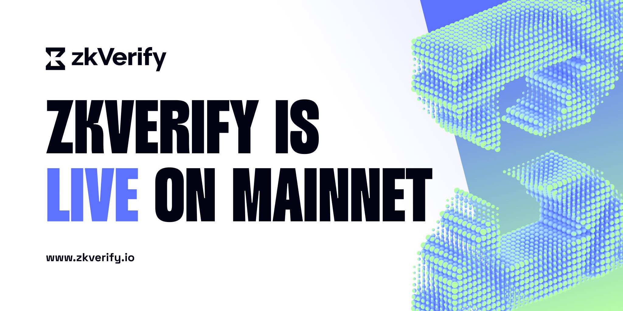 an advertisement for zk verify is live on mainnet .