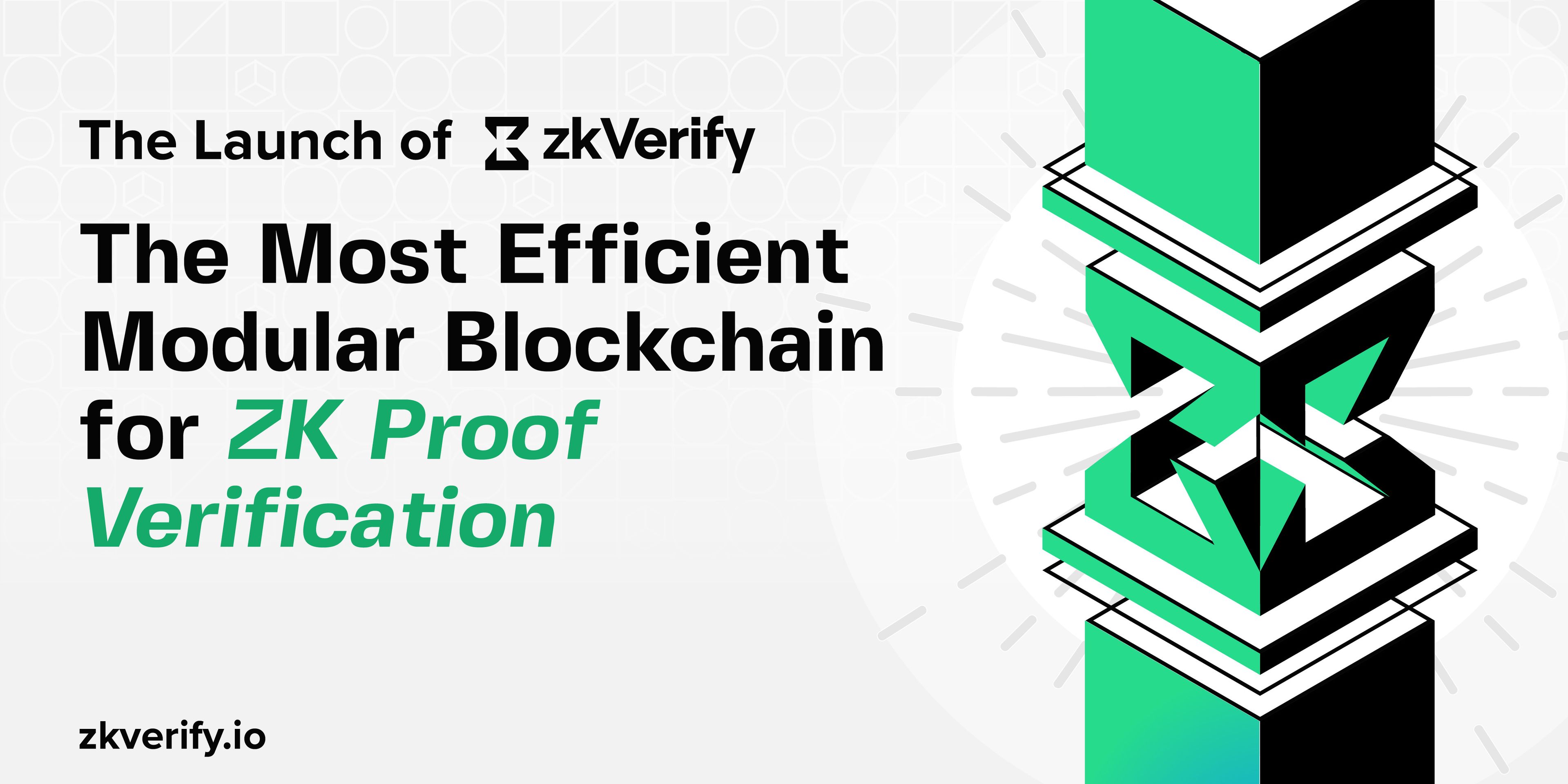 The Most Efficient Modular Blockchain for ZK Proof Verification