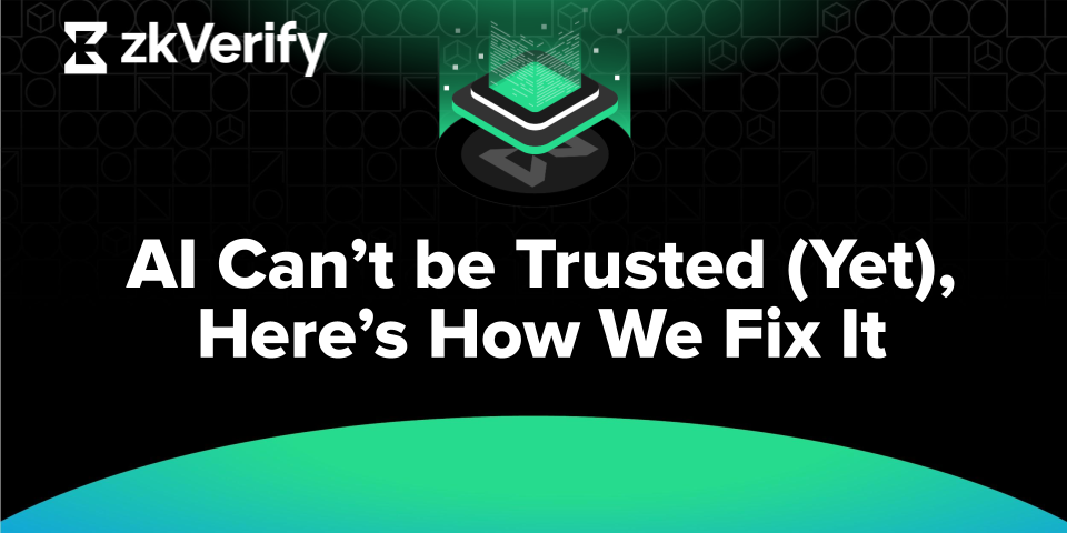 a poster that says " ai can 't be trusted ( yet ) here 's how we fix it "