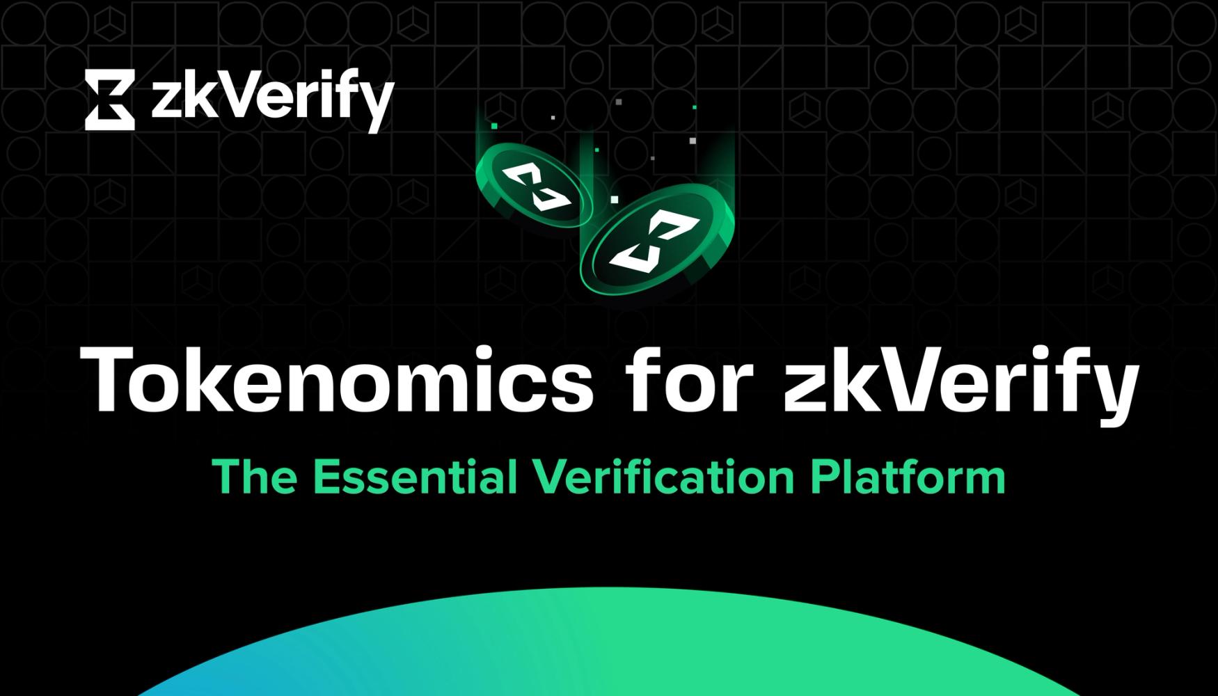 tokenomics for zk verify the essential verification platform