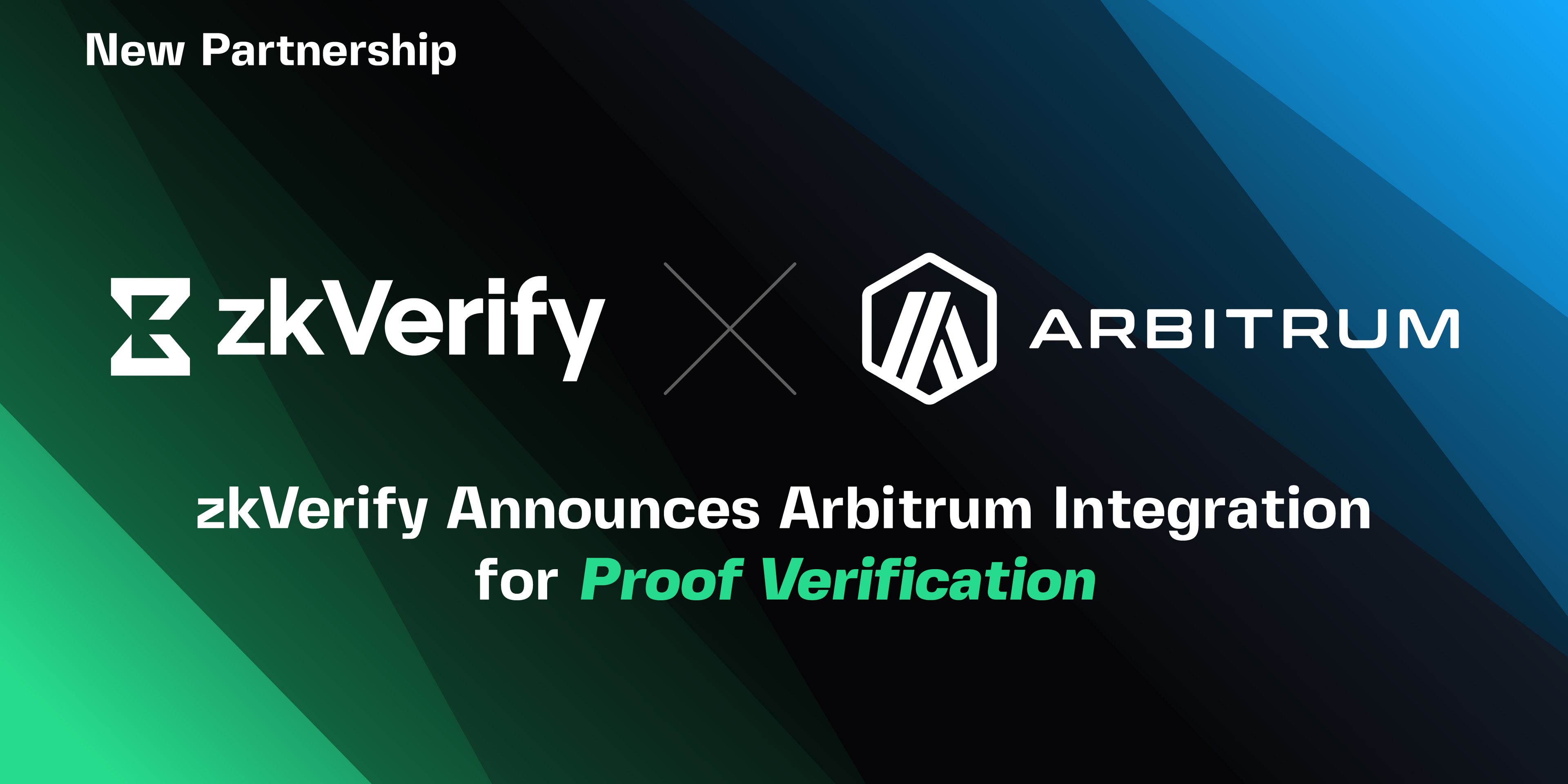 zkv verify announces arbitrum integration for proof verification .
