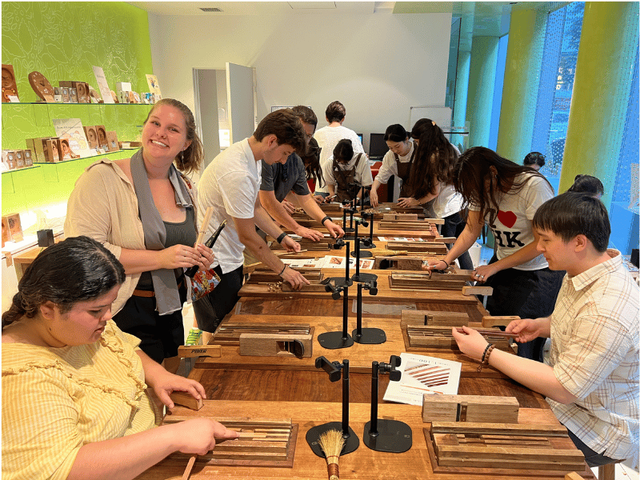 Chopstick making activity