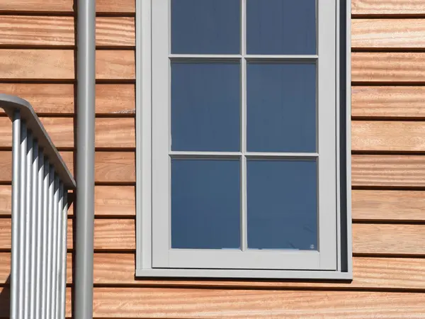 Casement Windows Grey Exterior 12 - Casement window in Grey