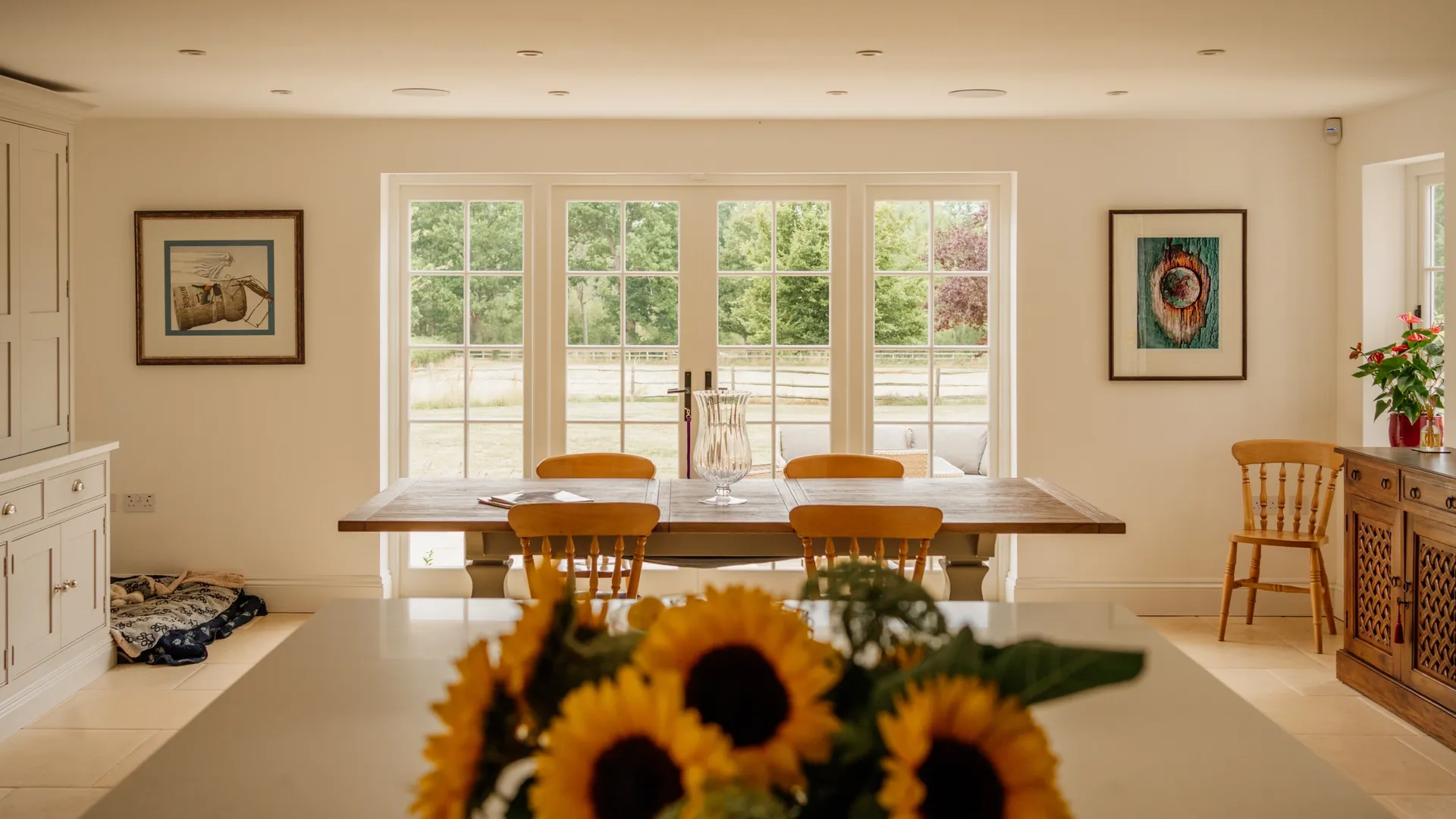 French Door White Interior 19 - French door in White