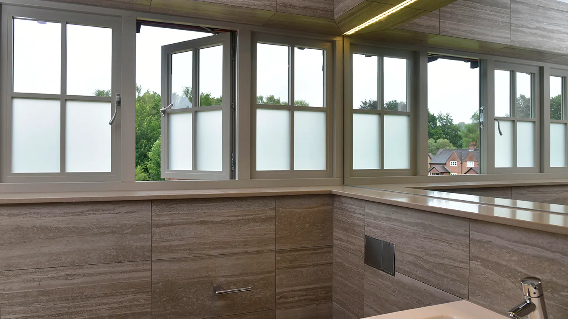 Casement Windows White Interior 9 - Casement window in White