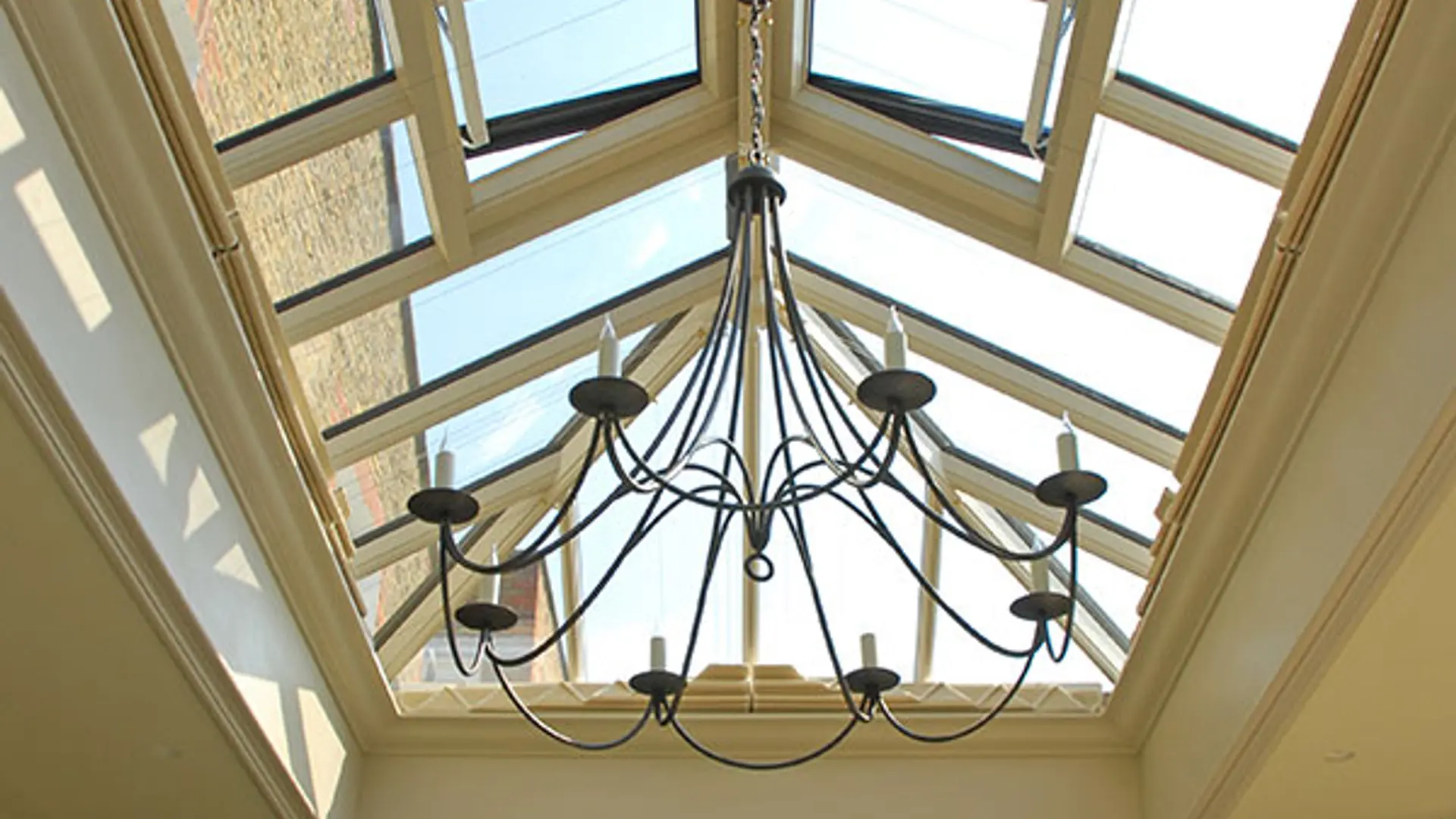Roof Lantern White Interior 2 - Roof Lantern in White