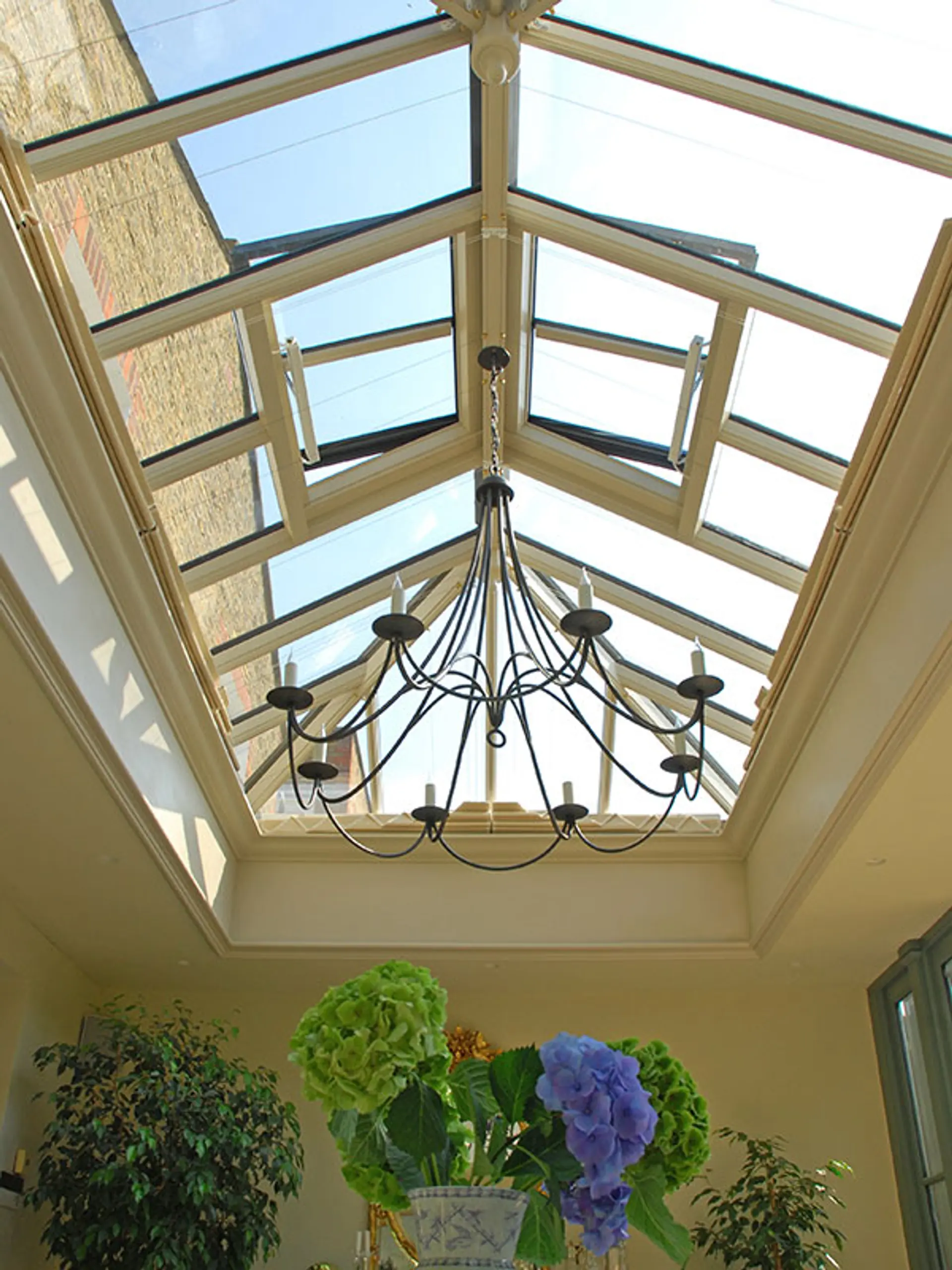 Roof Lantern White Interior 2 - Roof Lantern in White