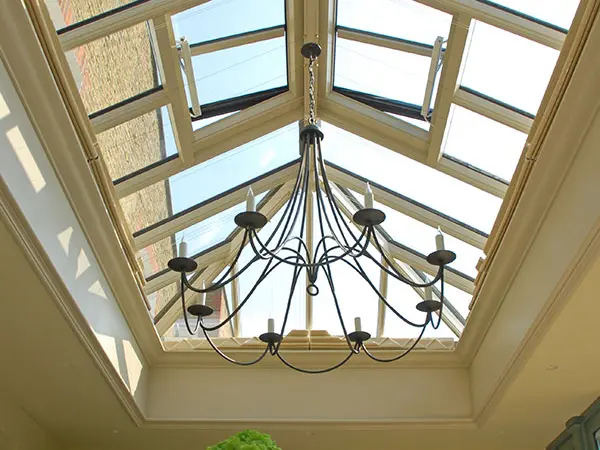 Roof Lantern White Interior 2 - Roof Lantern in White
