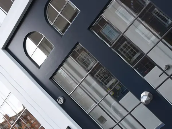 Entrance Door Black Exterior 7 - Entrance Door in Black