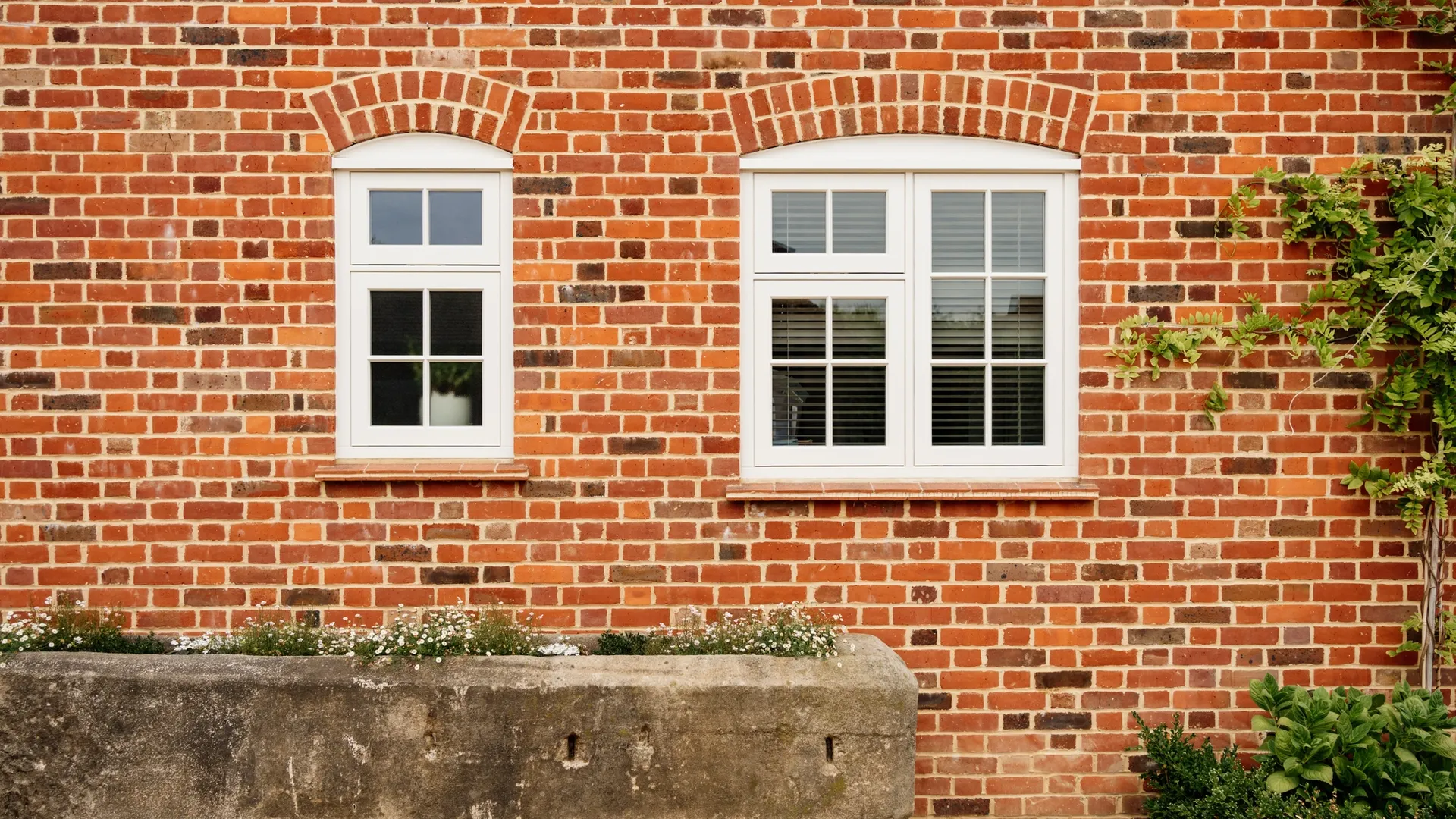 Casement Windows White Exterior 31 - Casement window in White