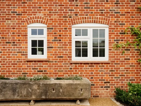 Casement Windows White Exterior 31 - Casement window in White