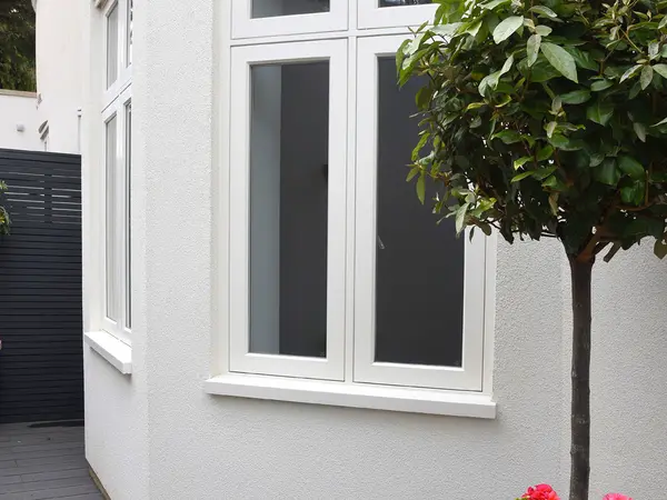 Casement Windows White Exterior 49 - Casement window in White