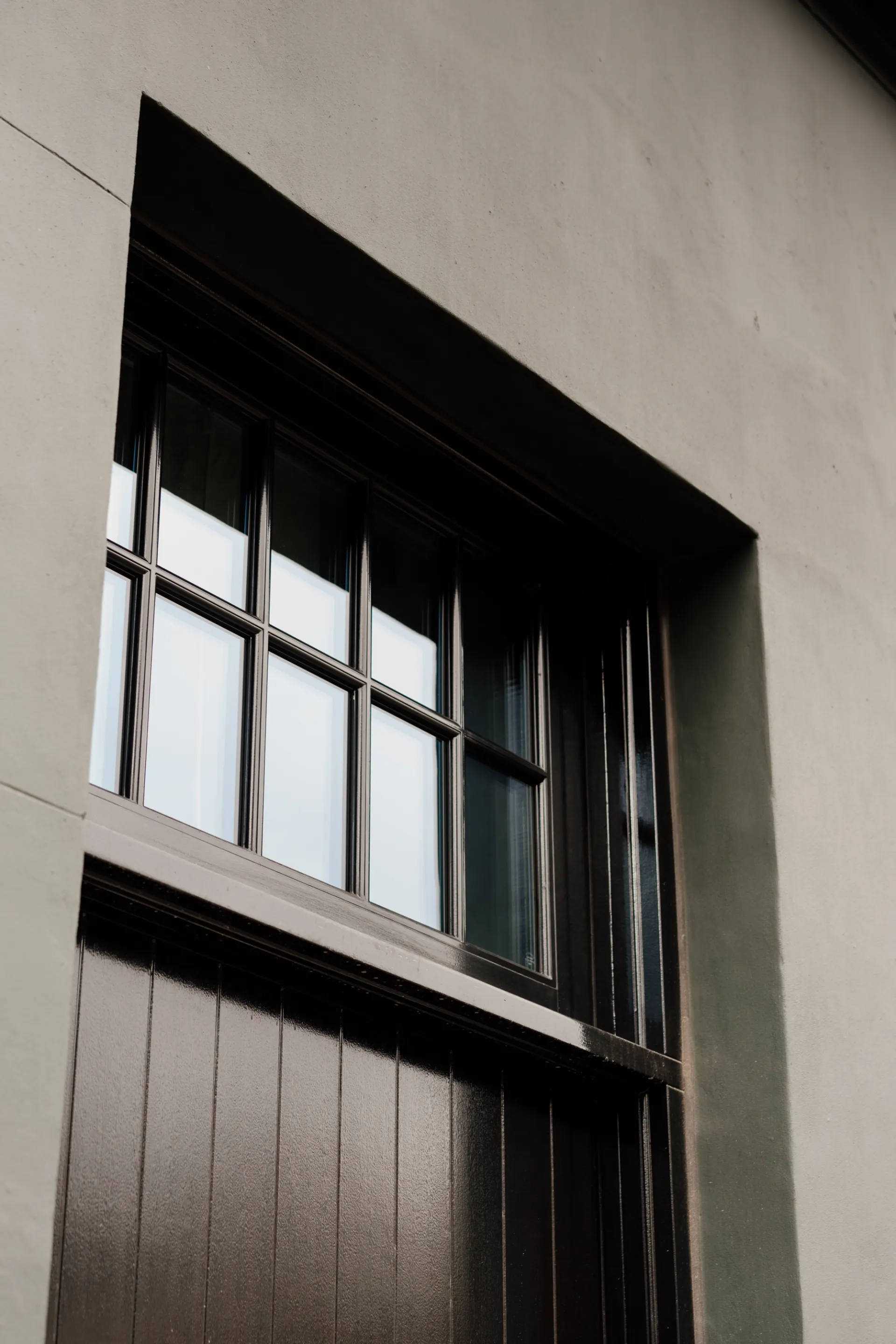 Doors Black Commercial Exterior 4 - in Black