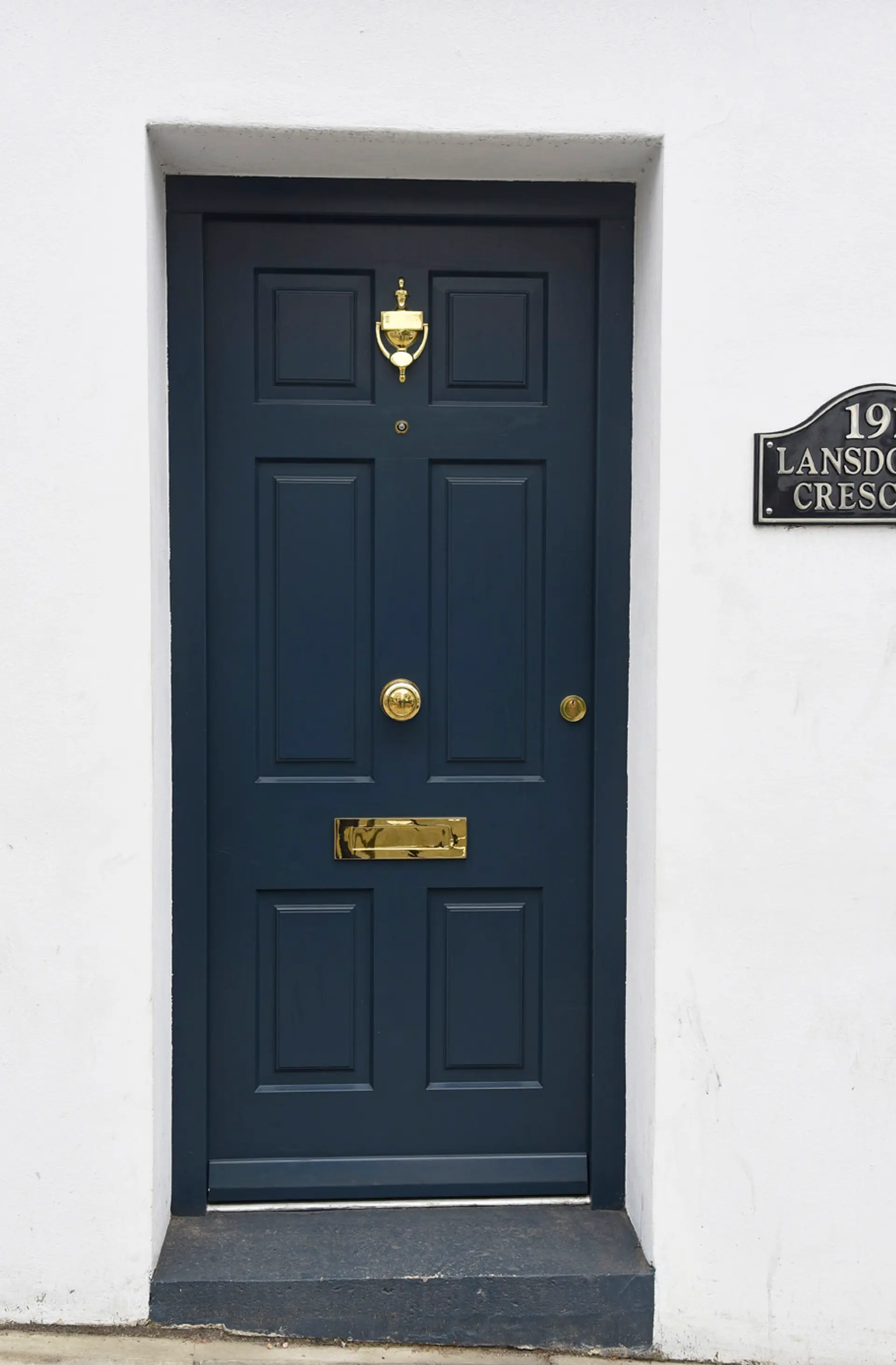 Entrance Door Grey Exterior 16 - Entrance Door in Grey