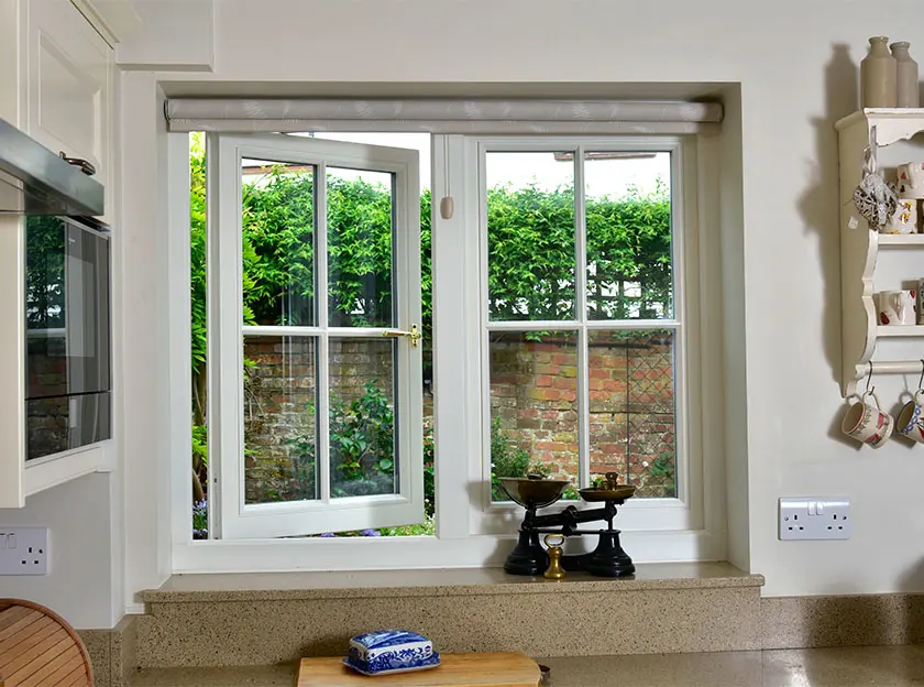 Stable Block Renovated with Timeless Window & Door Design