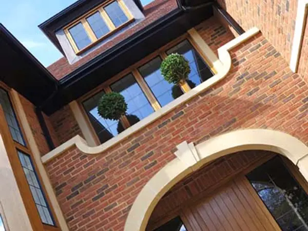 Entrance Door Stained Exterior 6 - Entrance Door in Stained