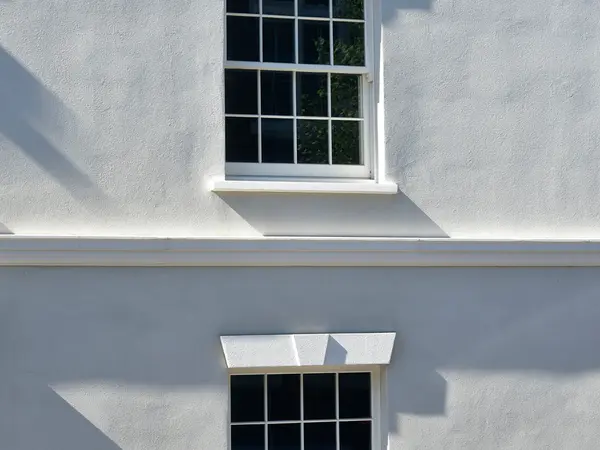 Sash Windows White Exterior 27 - Sash window in White