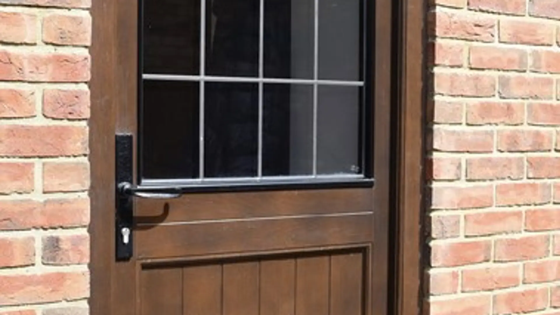 Mumford & Wood Ironmongery Black Entrance Door 2 - in