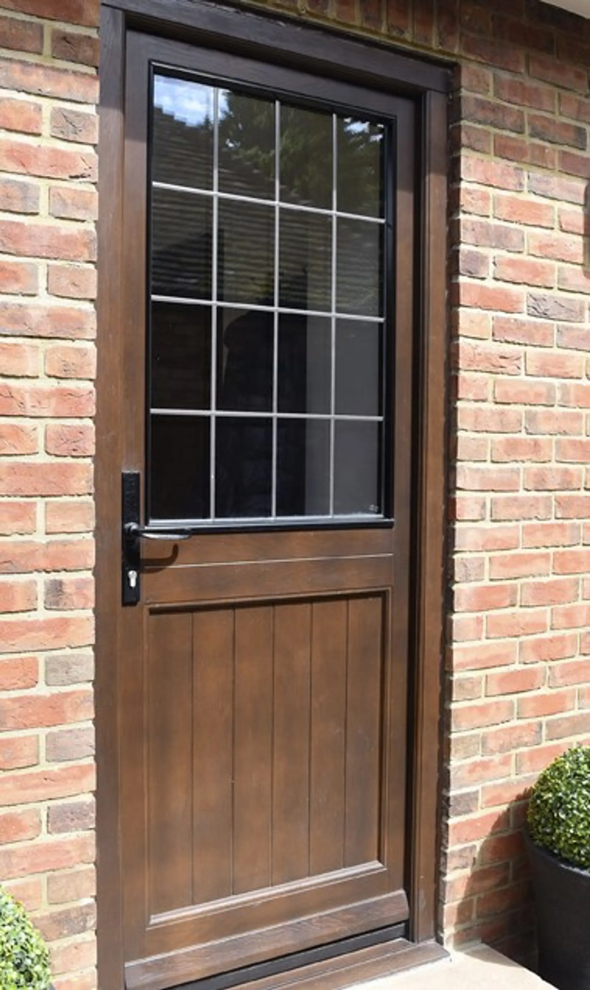 Mumford & Wood Ironmongery Black Entrance Door 2 - in