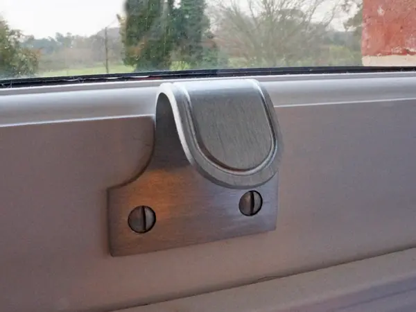 Mumford & Wood Ironmongery Satin Chrome Sash Window -  in