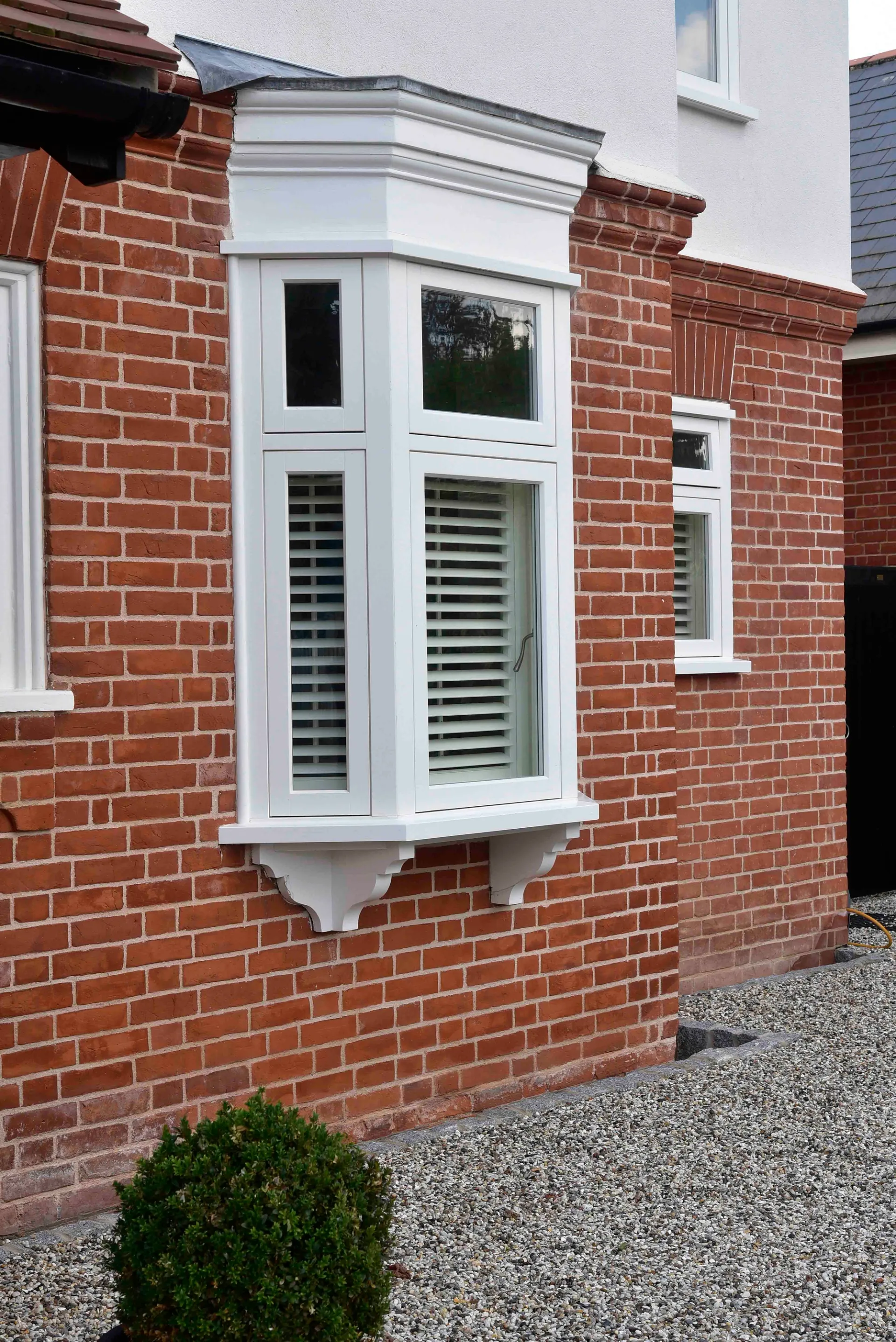 Casement Windows White Exterior 15 - Casement window in White