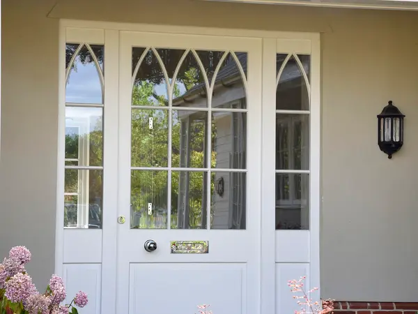 Entrance Door White Exterior - Entrance Door in White
