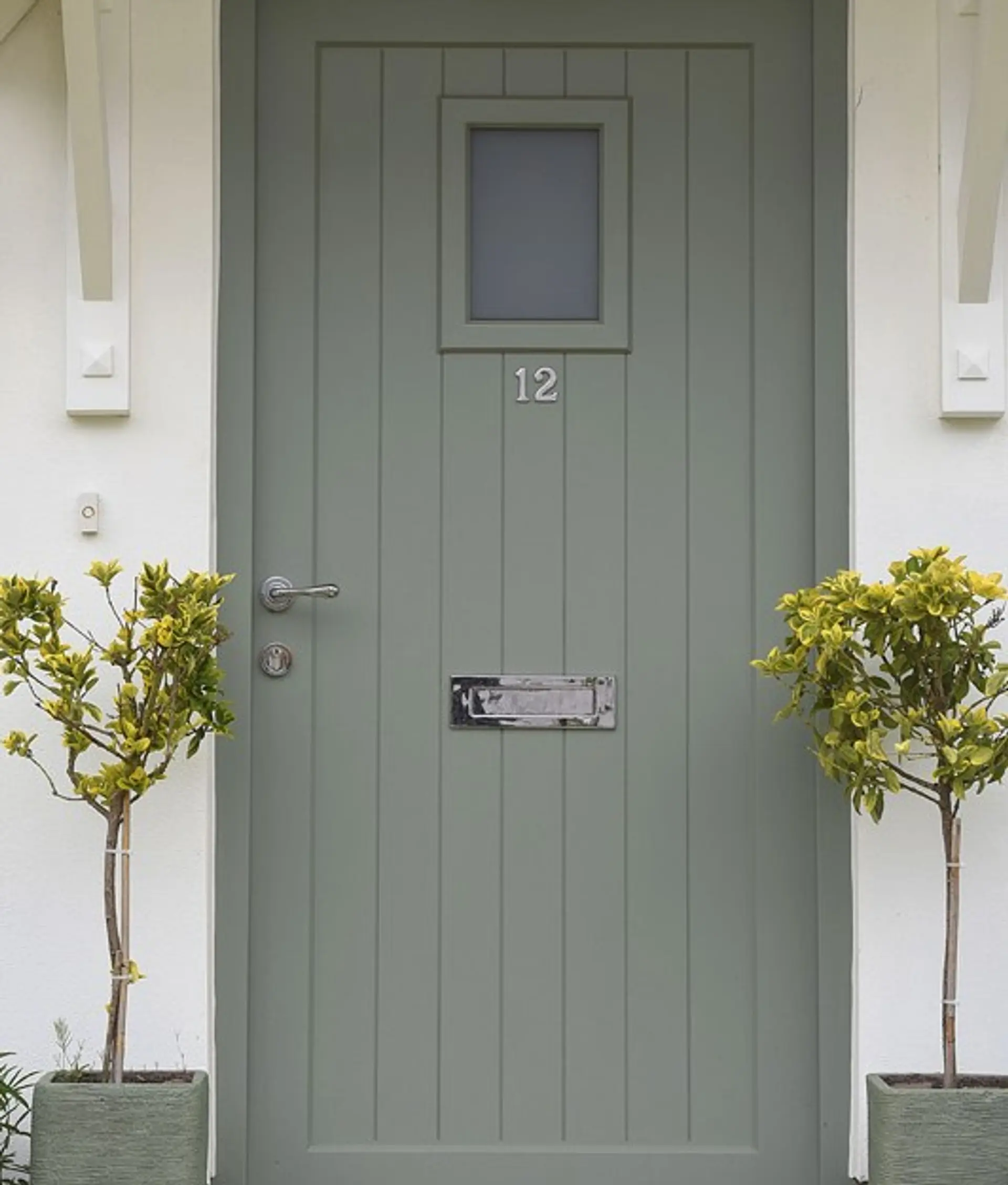 Mumford & Wood Ironmongery Polished Chrome Entrance Door 16 - in