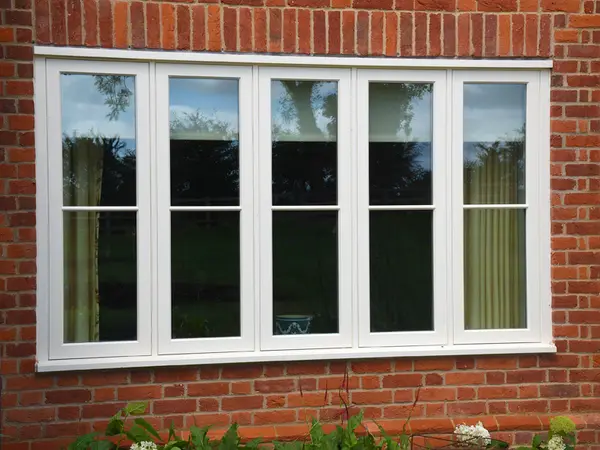 Casement Windows White Exterior 6 - Casement window in White