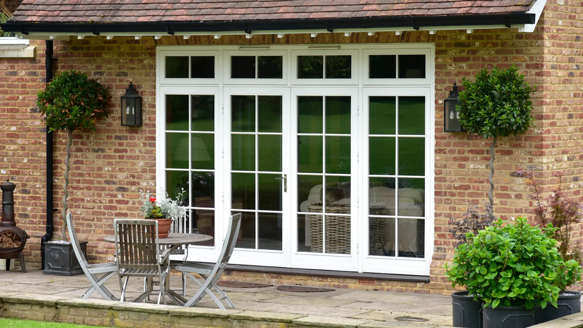 French Door White Exterior 43 - French door in White