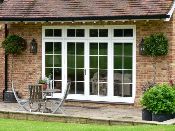 French Door White Exterior 43 - French door in White