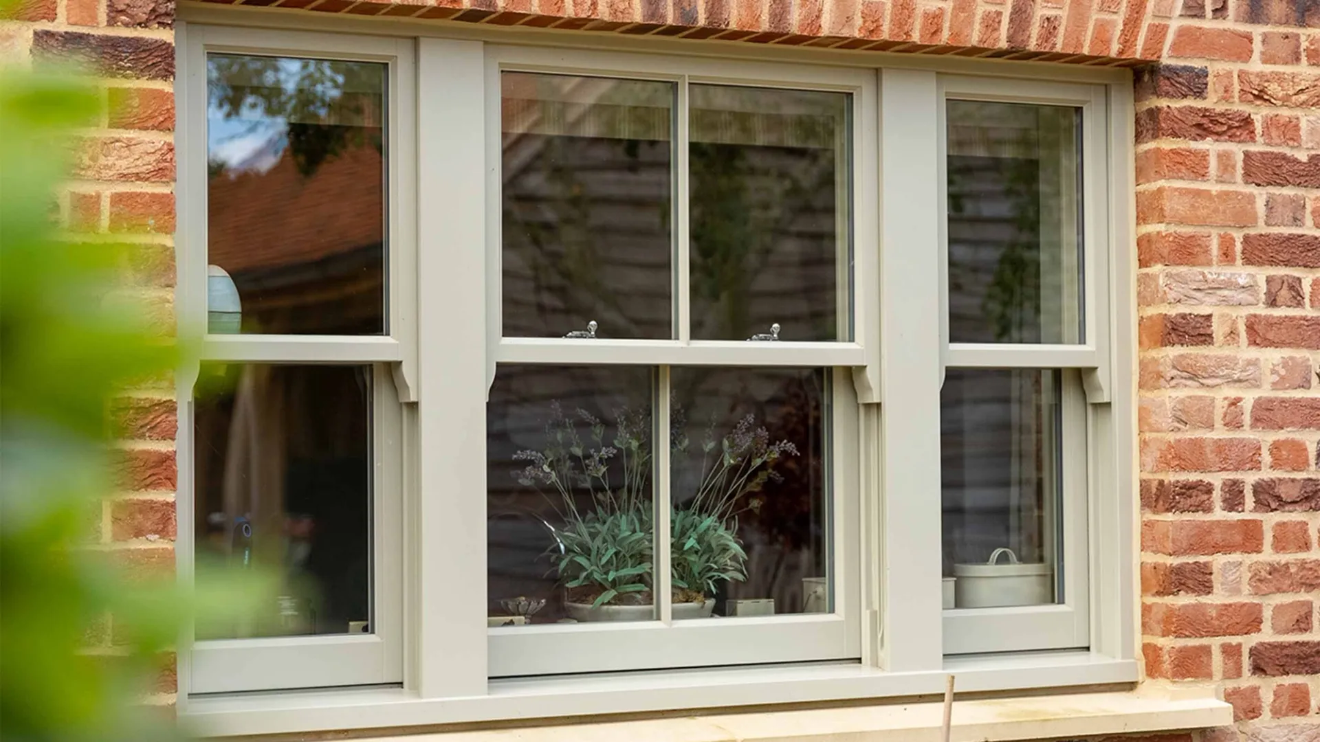 triple sash windows