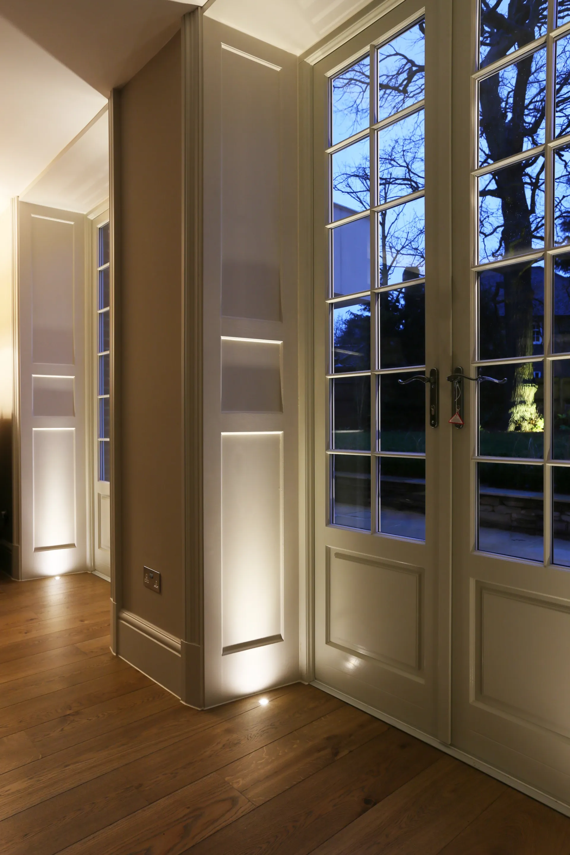 French Door White Interior 17 - French door in White