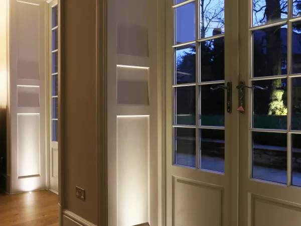 French Door White Interior 17 - French door in White