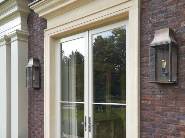 French Door White Exterior 17 - French door in White