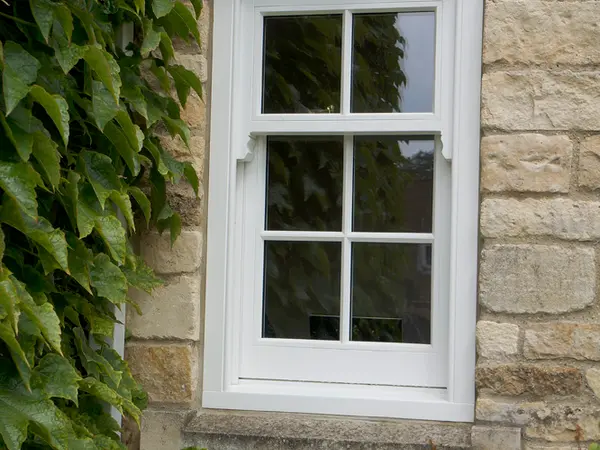 Sash Windows White Exterior 68 - Sash window in White