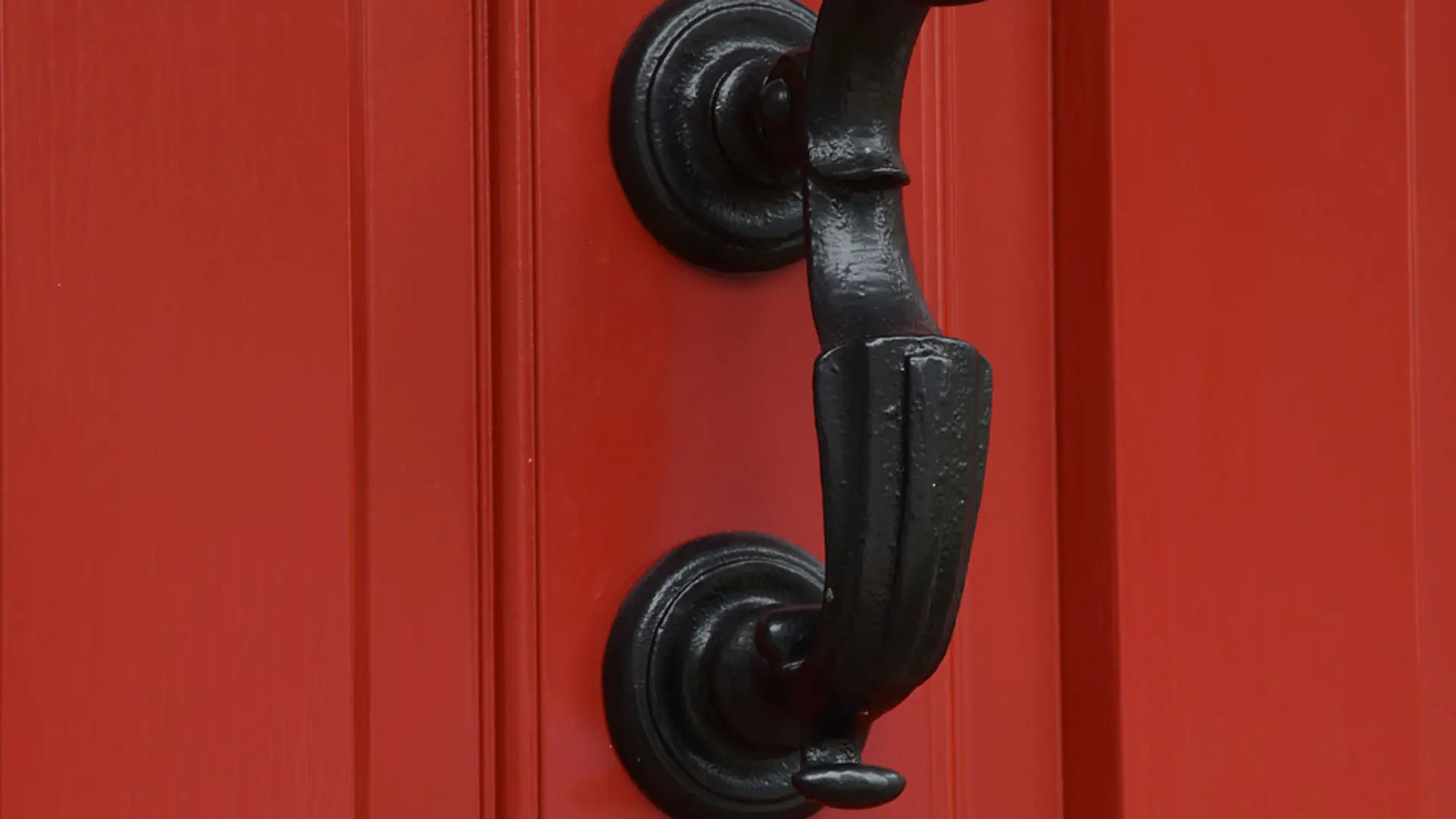 Mumford & Wood Ironmongery Black Entrance Door 3 - in